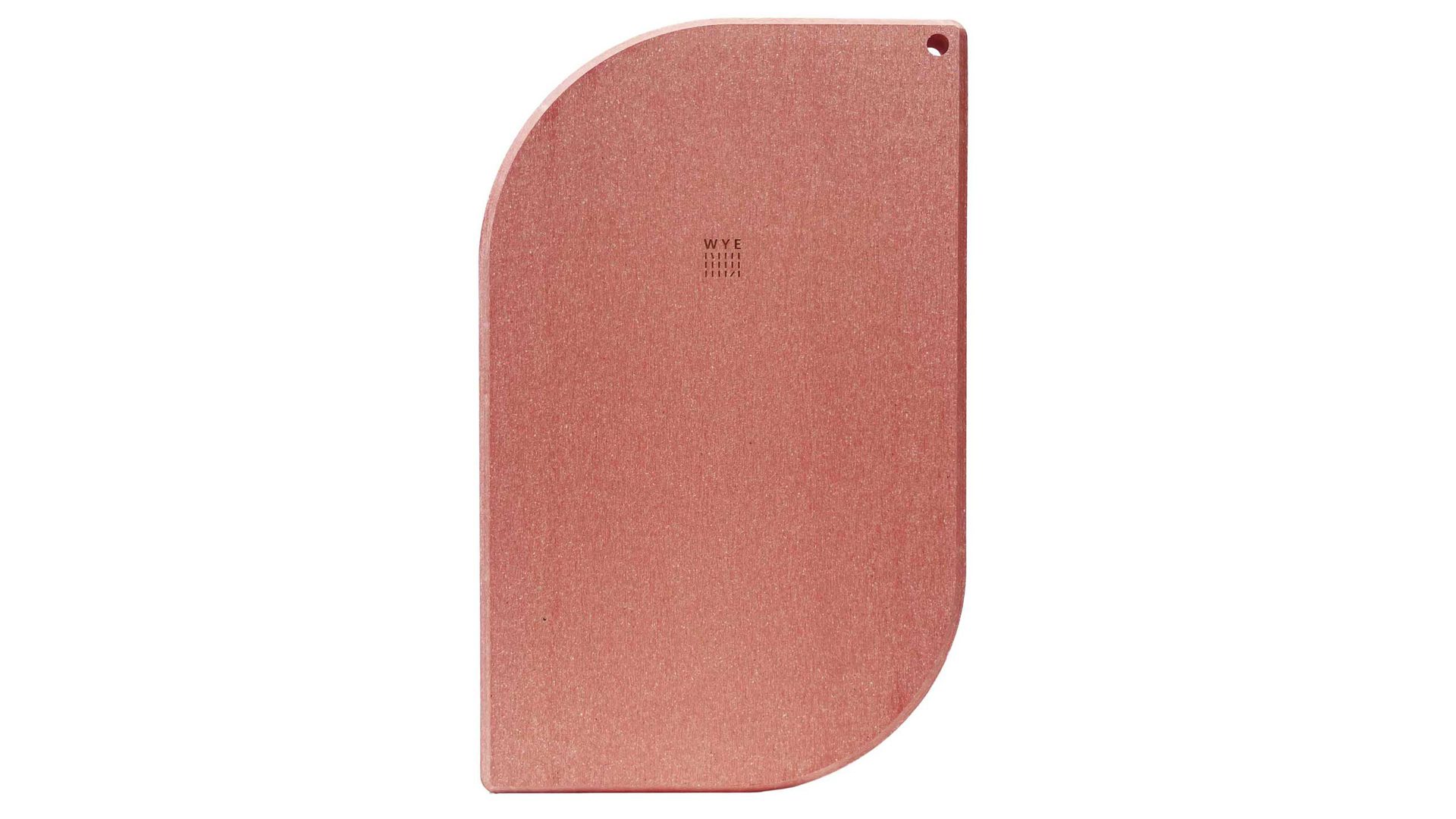 Haushaltswaren Wye aus Holz Mischgewebe Naturfaser in Hellrot Küchenbrett L1 Schneidebrett LINES Kalypso-rot