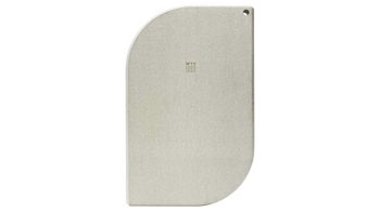 Haushaltswaren Wye aus Holz Mischgewebe Naturfaser in Hellgrau Küchenbrett L1 Schneidebrett LINES Seiden-grau