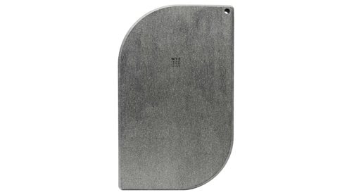 Haushaltswaren Wye aus Holz Mischgewebe Naturfaser in Schwarz Küchenbrett L1 Schneidebrett LINES Schiefer-schwarz