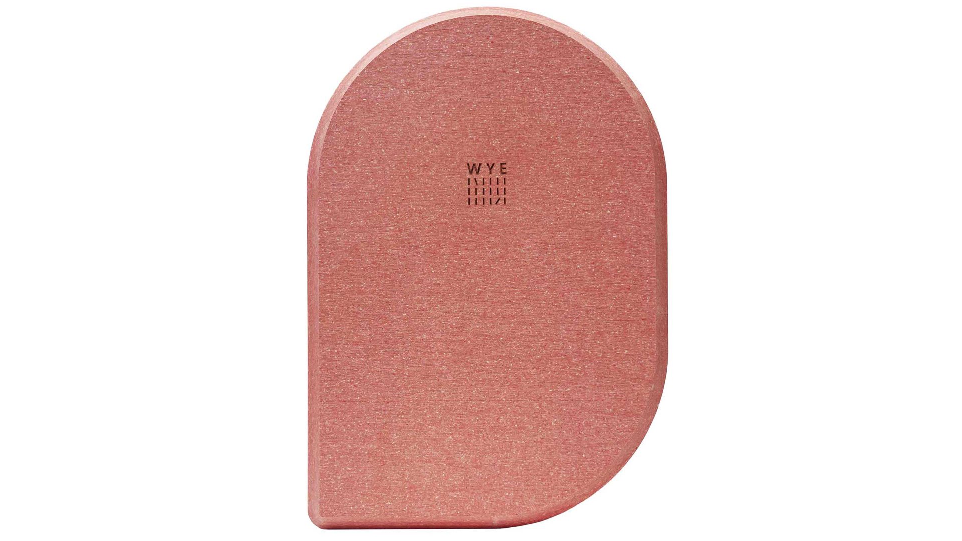 Haushaltswaren Wye aus Holz Mischgewebe Naturfaser in Hellrot Küchenbrett L2 Schneidebrett CURVE Kalypso-rot