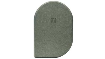 Haushaltswaren Wye aus Holz Mischgewebe Naturfaser in Hellgrün Küchenbrett L2 Schneidebrett CURVE Lavendelblatt-grün