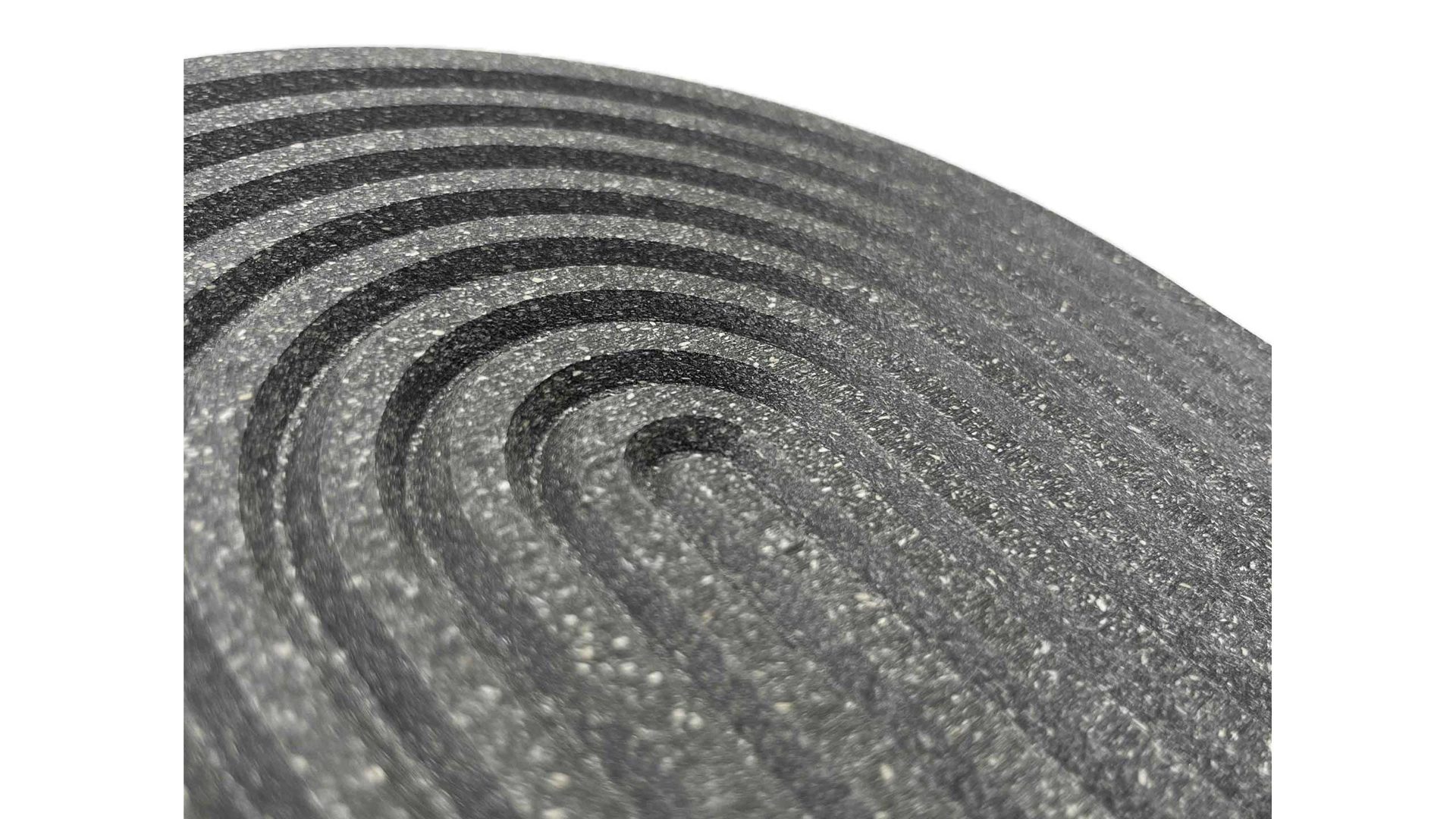 Haushaltswaren Wye aus Holz Mischgewebe Naturfaser in Schwarz Küchenbrett L2 Schneidebrett CURVE Schiefer-schwarz