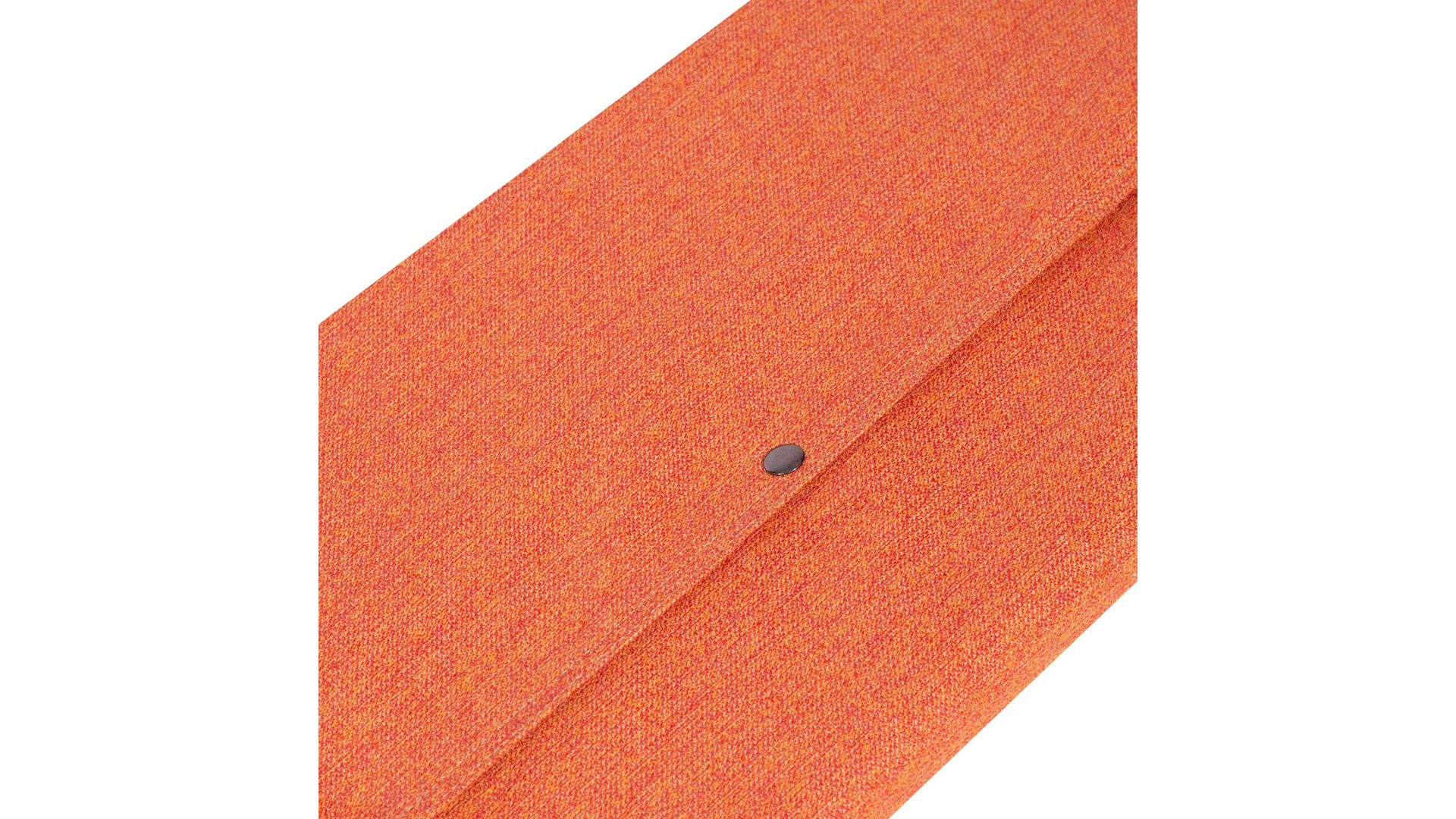 Kissen Wye aus Holz Mischgewebe Naturfaser Textil in Hellrot Sitzkissen Kissen chamfer 120 Kalypso-rot, Cradle to Cradle Textil