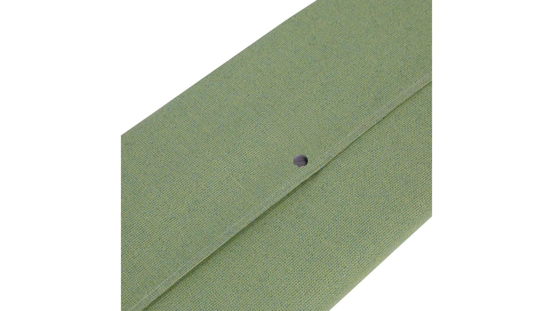 Kissen Wye aus Mischgewebe Naturfaser Textil in Grün Sitzkissen Kissen chamfer 100 Lavendelblatt-grün, Cradle to Cradle Textil