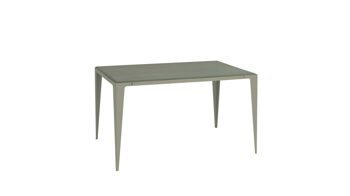 Tisch Wye aus Holz Mischgewebe Naturfaser in Grün Tisch Esstisch 140 chamfer Lavendelblatt-grün, 140 x 72 x 85 cm