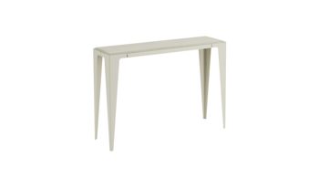 Konsole Wye aus Holz Mischgewebe Naturfaser in Grau Konsole 100 chamfer Seiden-grau