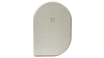 Haushaltswaren Wye aus Holz Mischgewebe Naturfaser in Hellgrau Küchenbrett L2 Schneidebrett CURVE Seiden-grau