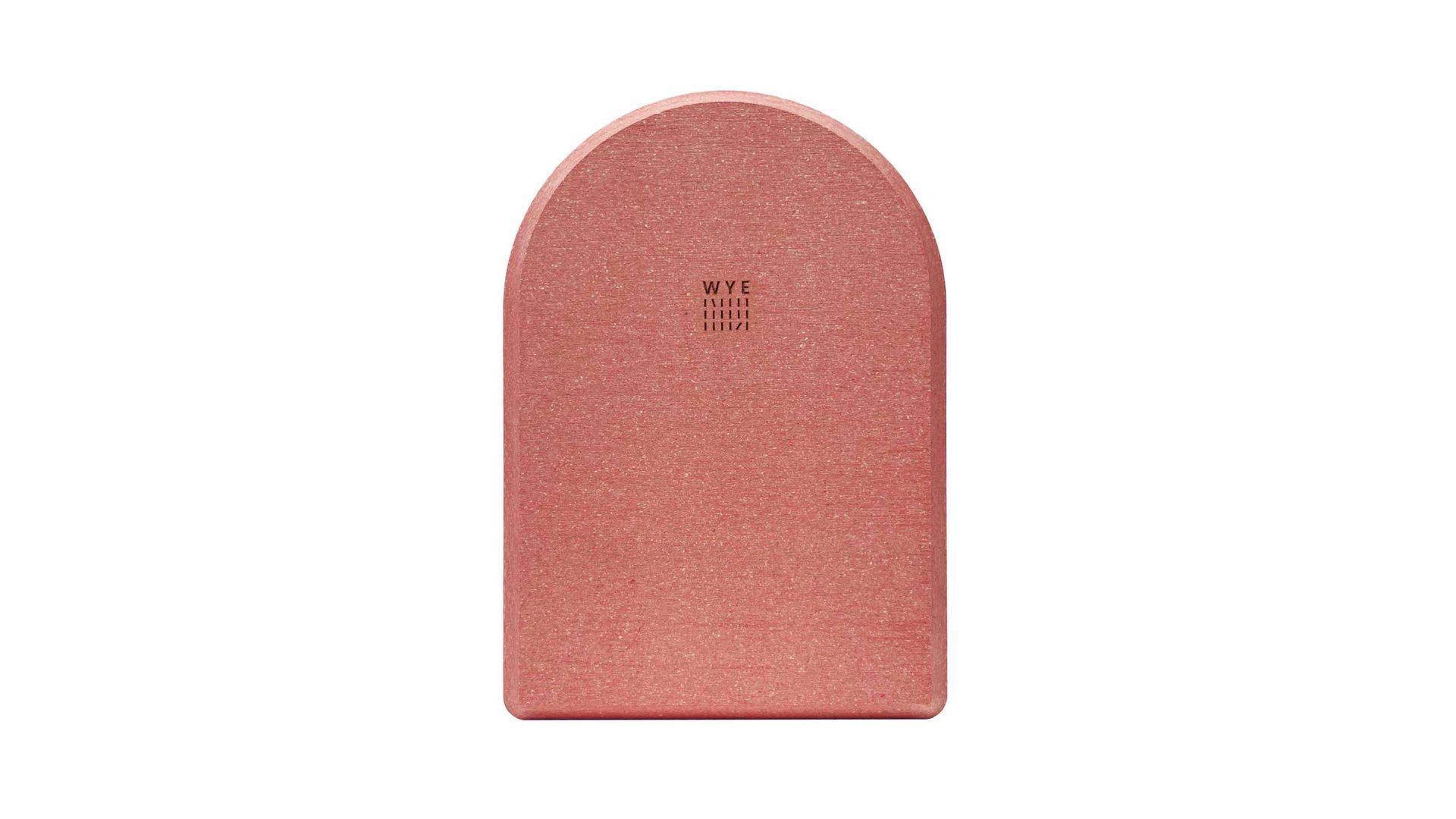 Haushaltswaren Wye aus Holz Mischgewebe Naturfaser in Hellrot Küchenbrett F2 Schneidebrett FORMS Kalypso-rot