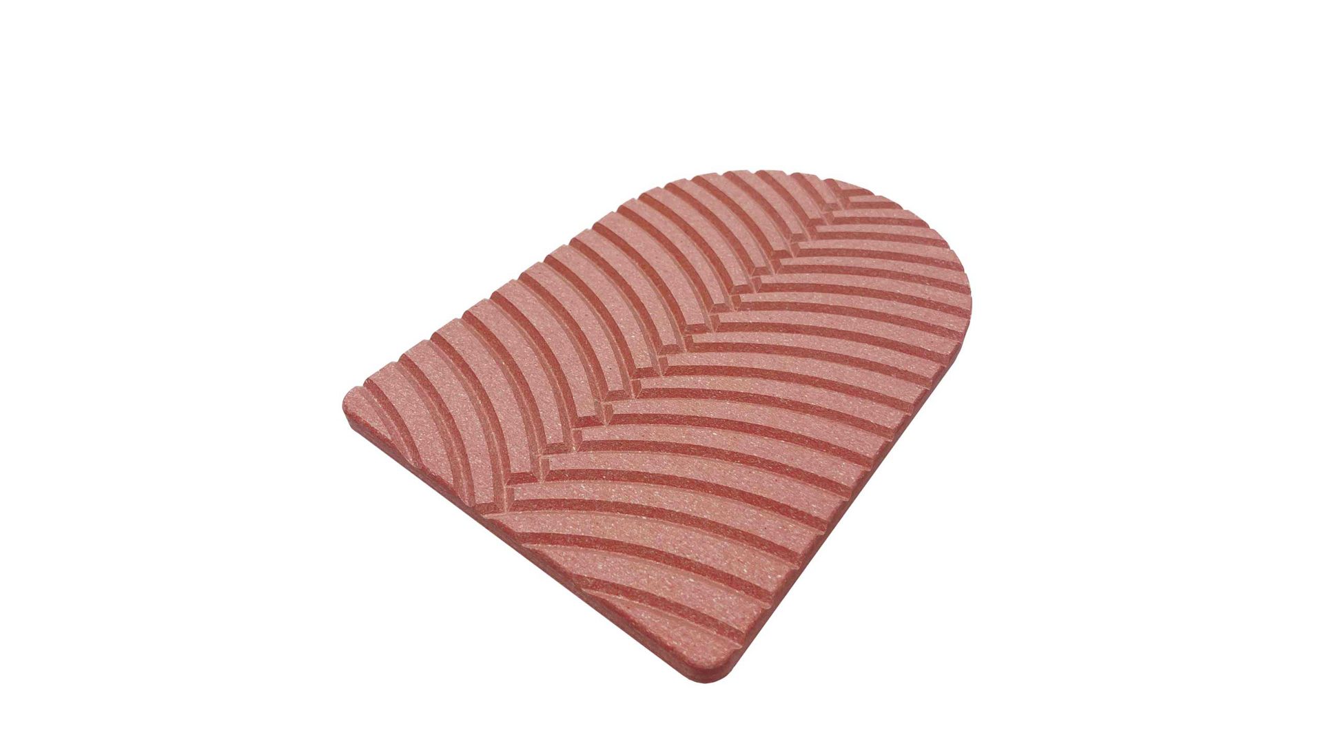 Haushaltswaren Wye aus Holz Mischgewebe Naturfaser in Hellrot Küchenbrett F2 Schneidebrett FORMS Kalypso-rot